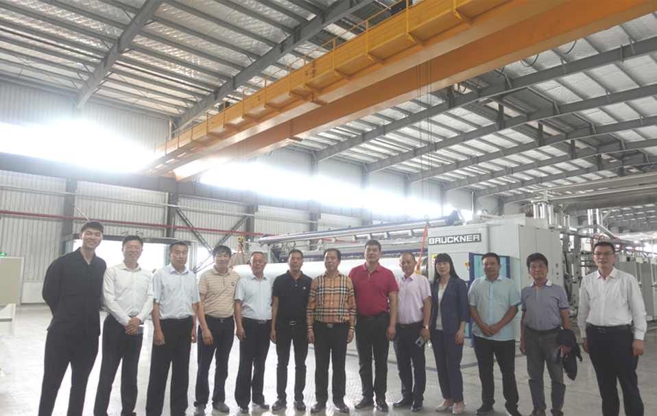 Ag亚洲集团新质料科技工业园 BOPP薄膜生产线开机仪式盛大举行